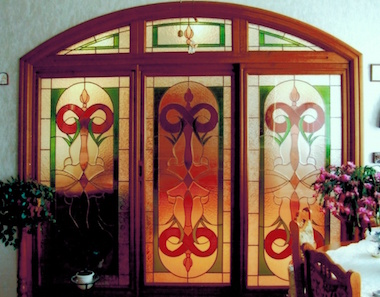 Skleněná dělící stěna