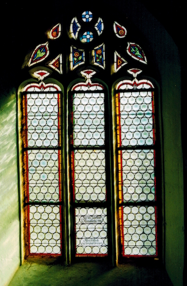 Rekonstrukce kostelního okna